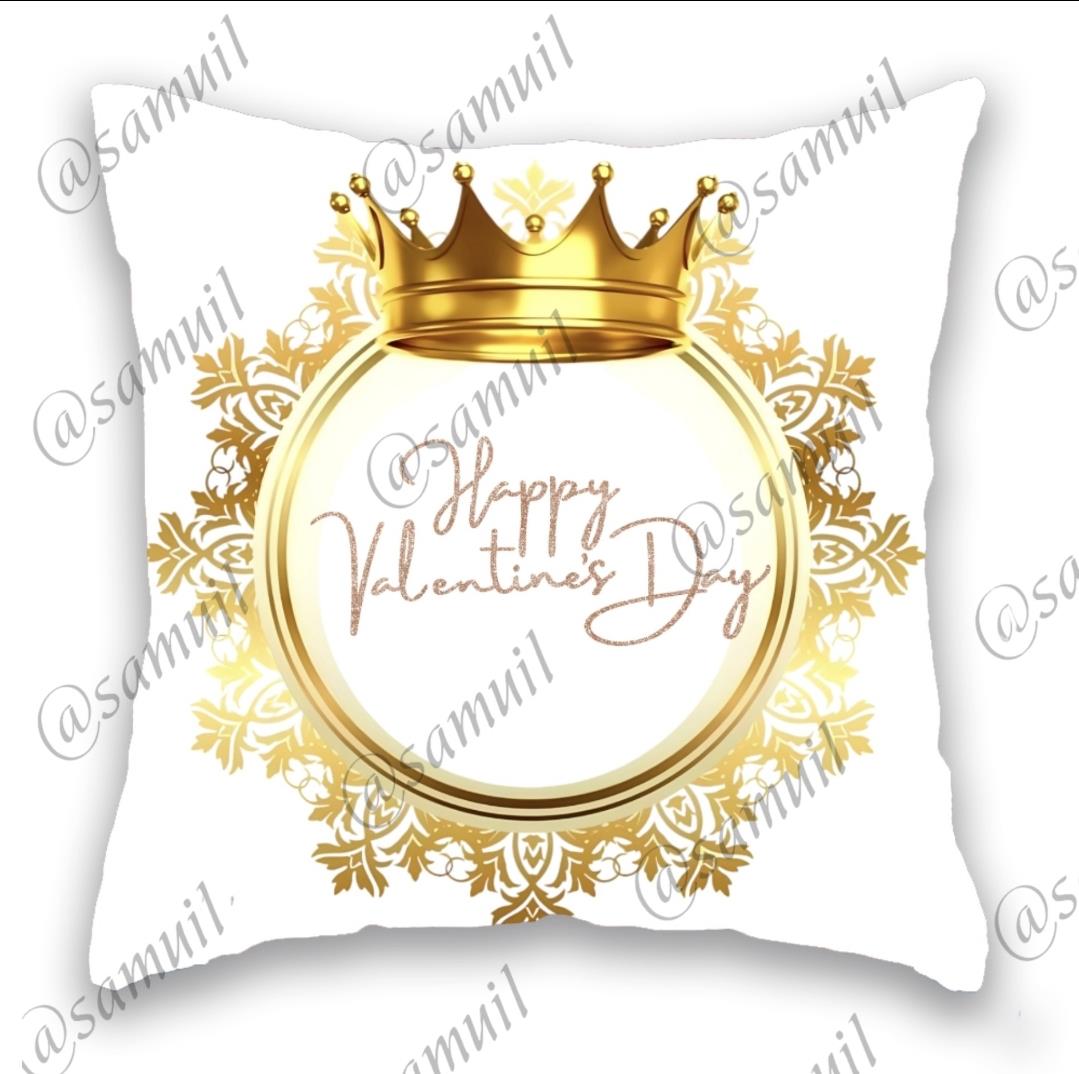 подушка З Днем Валентина  14 лютого С Днём Валентина 